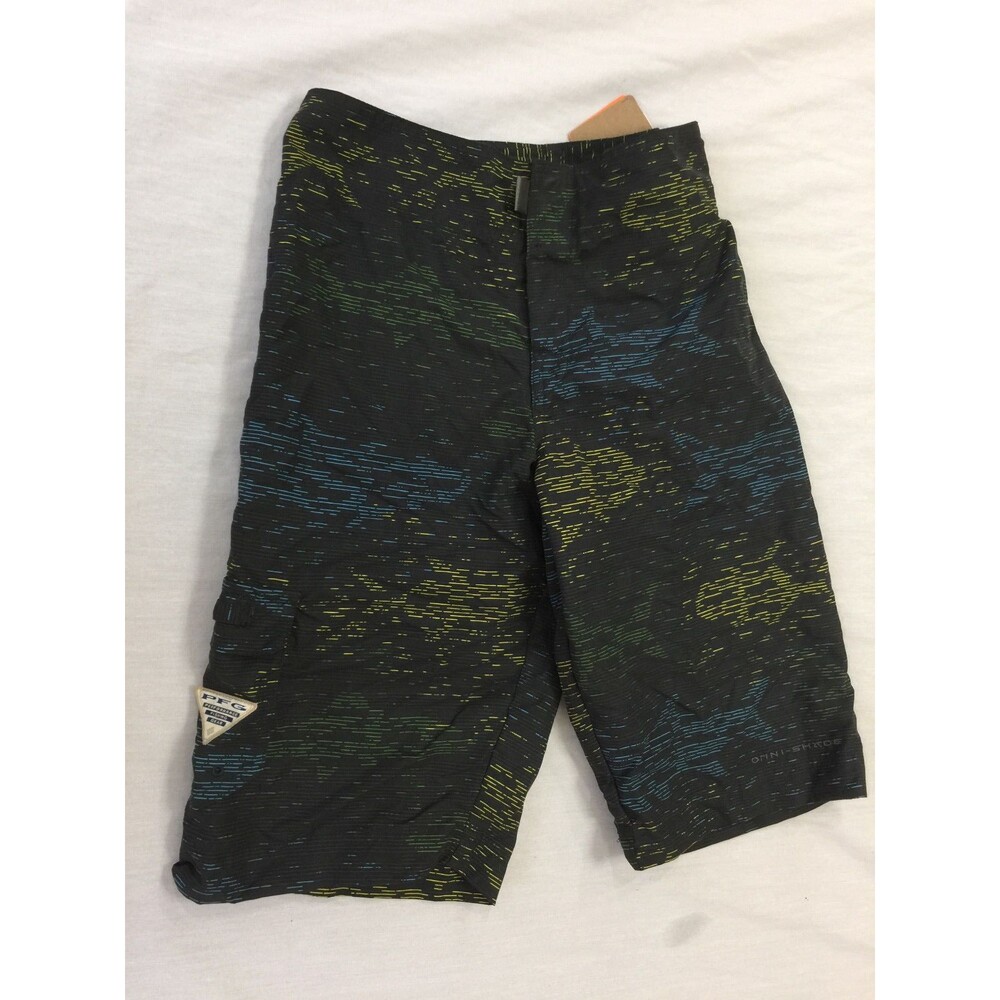 NWT COLUMBIA OMNI SHADE UPF30 SUN PROTECTION BOYS SWIM SHORTS SIZE 12